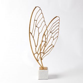 Butterfly Wings-Gold Leaf